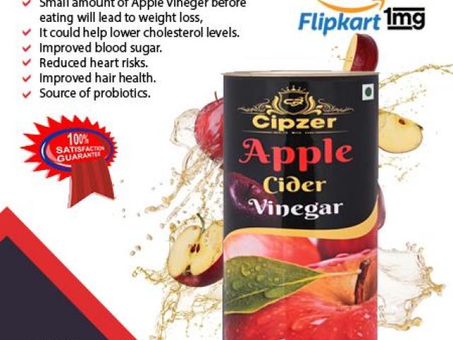 Apple Cider VinegarFor Dry Skin, Heart Diseases, & Weight Loss - 1/1