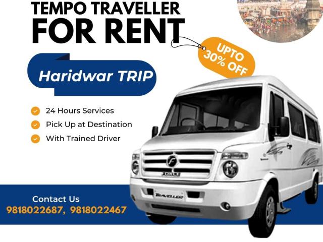 Delhi to Haridwar Tour Packages by Tempo Traveller - 1/1