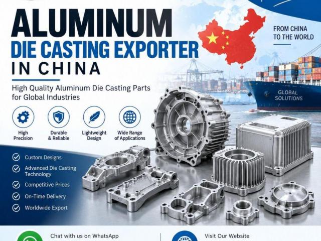 Aluminum Die Casting Exporter In China For Quality Industrial Parts