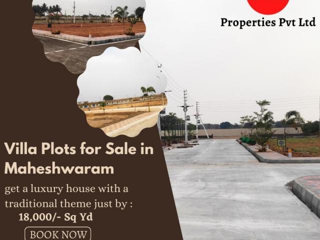 Residential plots in Maheshwaram - 1/3